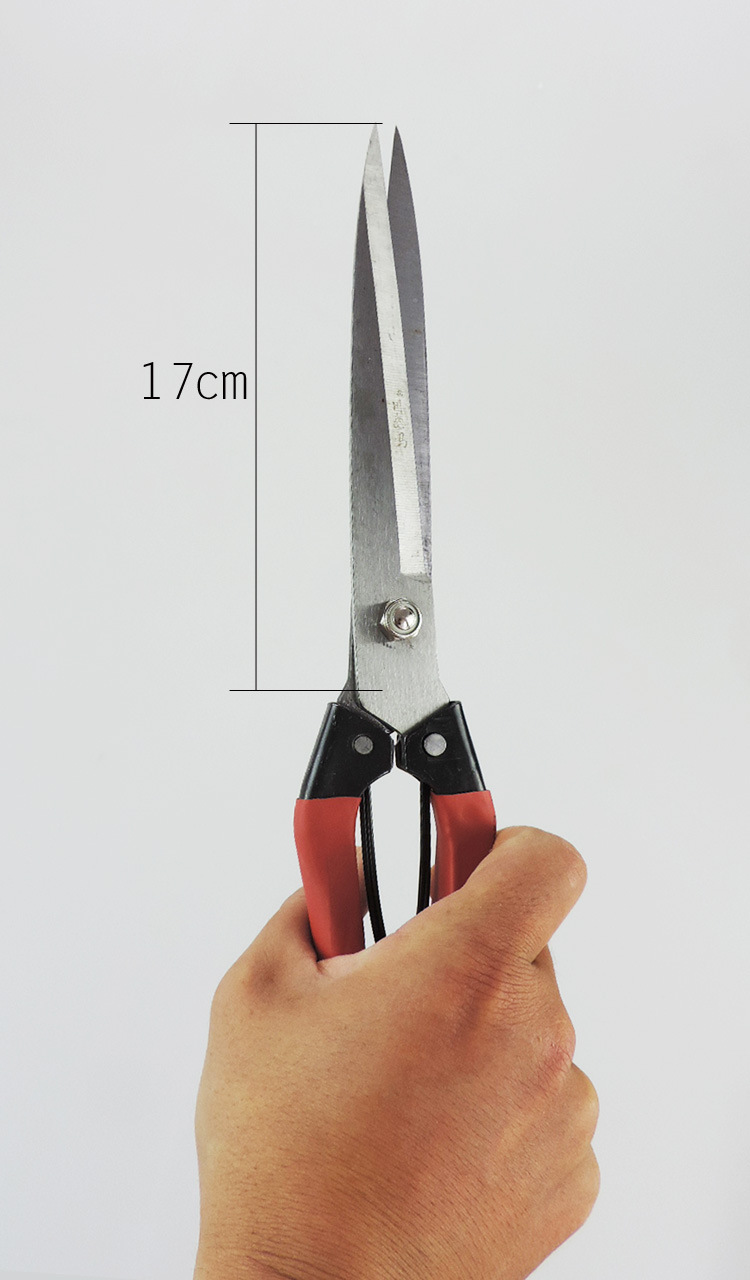 手动羊毛剪刀 牛马鬃剪兔羊毛剪 宠物剪马羊毛剪弹簧剪刀皮革剪子