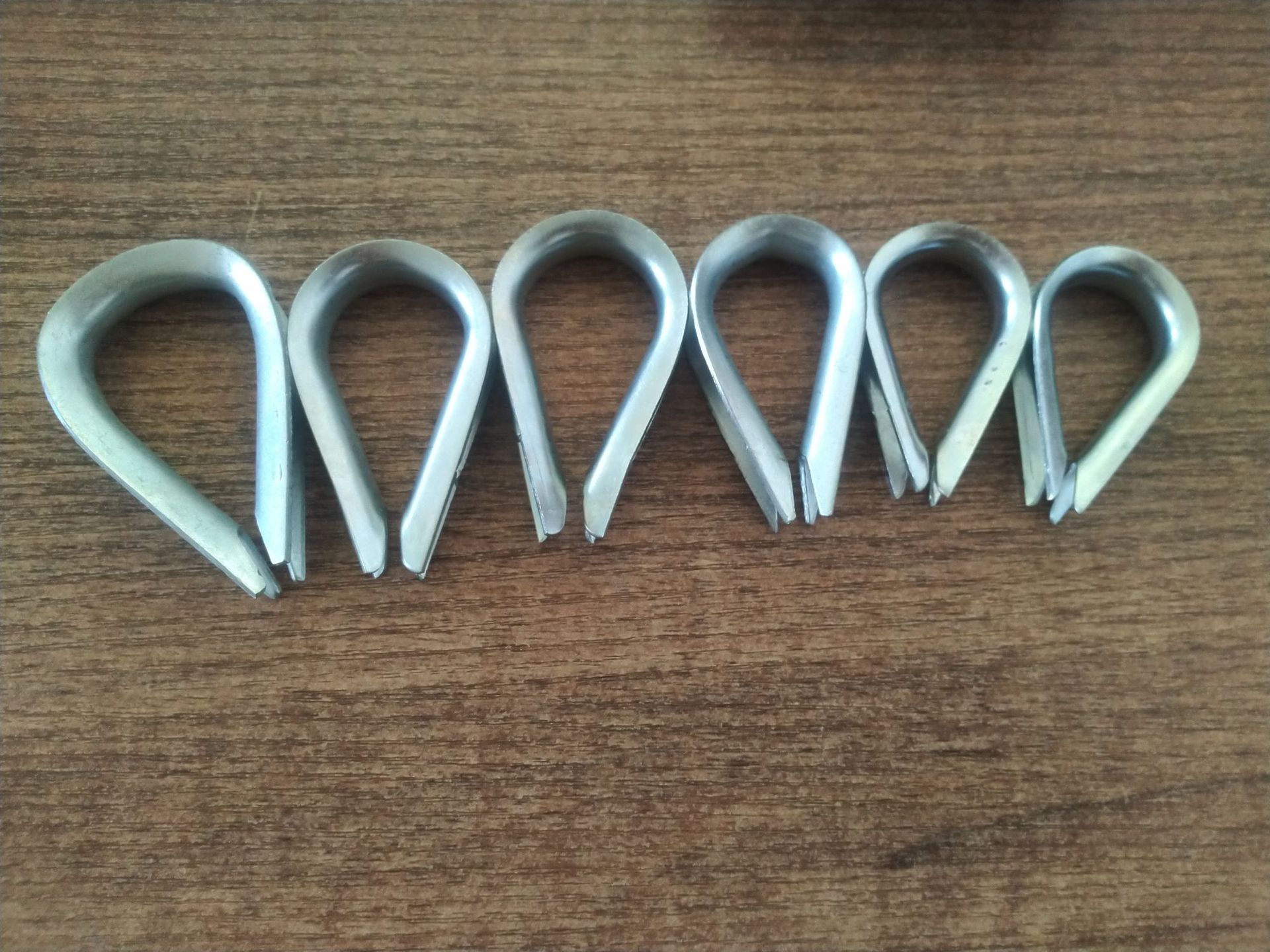 厂家供应鸡心环钢丝绳套环三角拉线衬环心形衬环索具套环