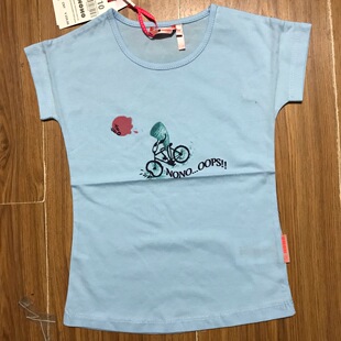 外贸原单nono女童短袖圆领t恤