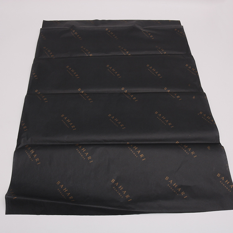 17克黑色高档拷贝纸雪梨纸50x70批发衣服包装纸批发定制定做直销