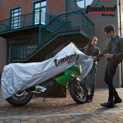tankedracing坦克摩托车车罩助力车电动车车衣防晒防尘涂层防雨水