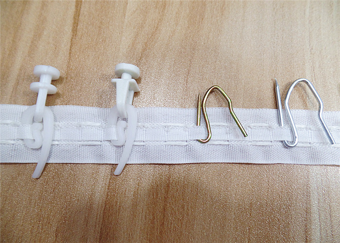 窗帘配件塑料挂钩防脱落豆芽钩窗帘夹汽车窗帘挂钩0.10元/个