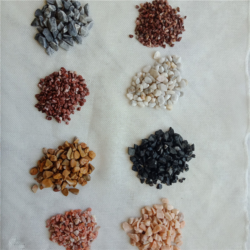 供应 建筑地坪用水磨石子 园林路工程彩色水磨石 化工厂用水磨石