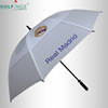 Golf umbrella customized logo30 automatic Straight Super large fibre Advertising umbrella Long handle Double umbrella Manufactor Direct selling