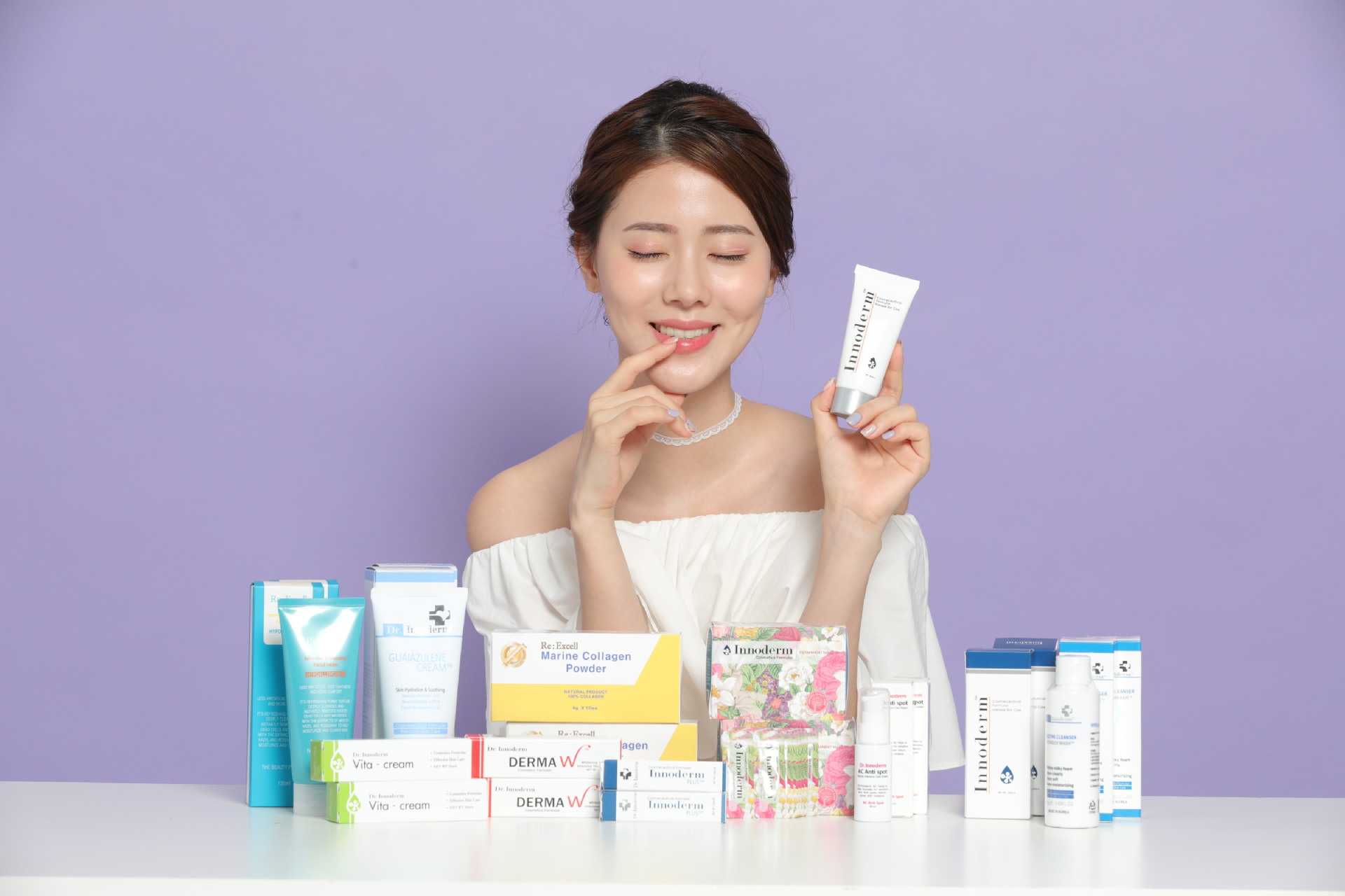 韩国伊诺得面霜50g保湿补水护肤乳霜提亮润肤面霜一件代发