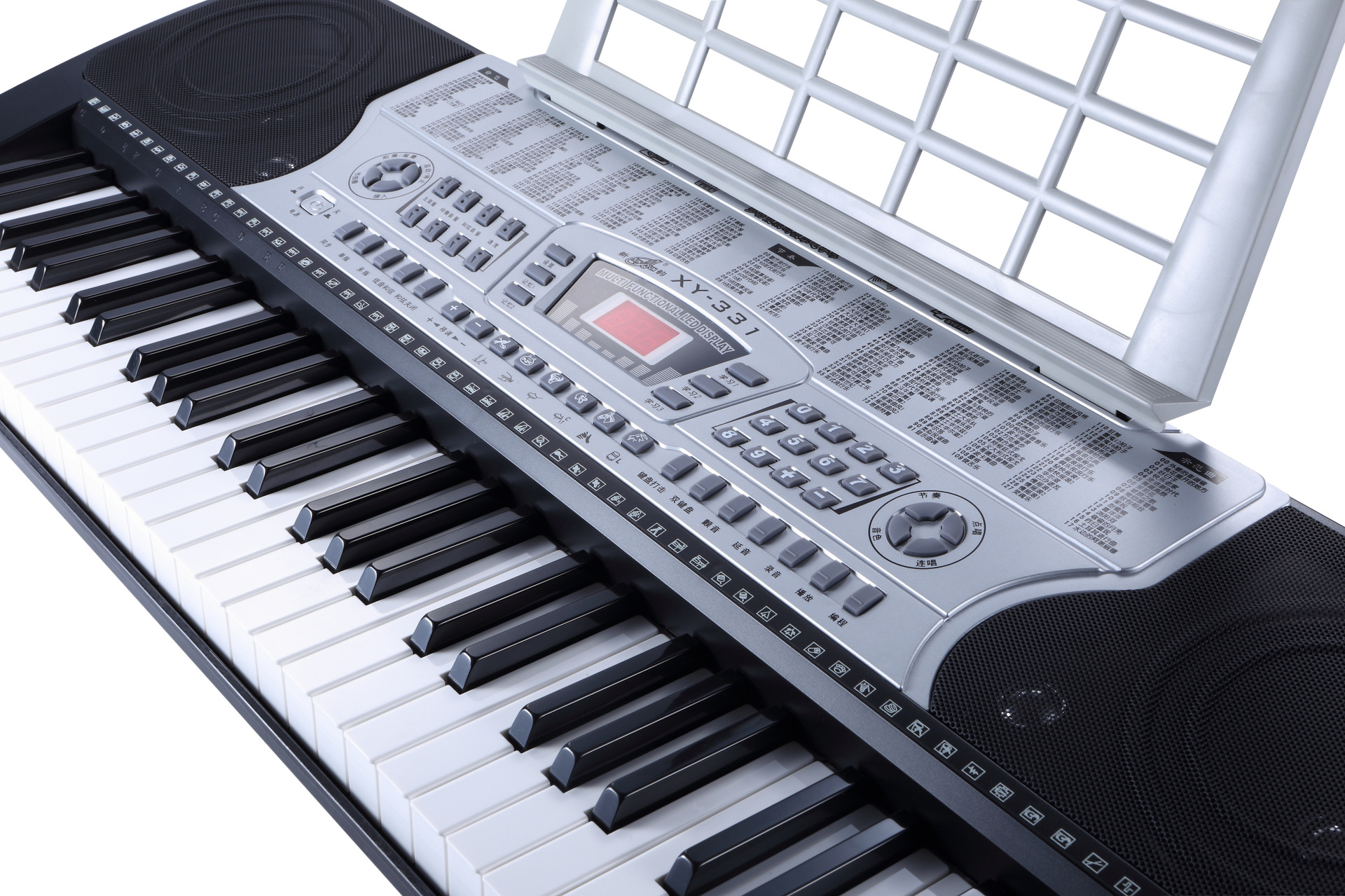 新韵331电子琴教学仿钢琴键电子琴 61键键盘乐器