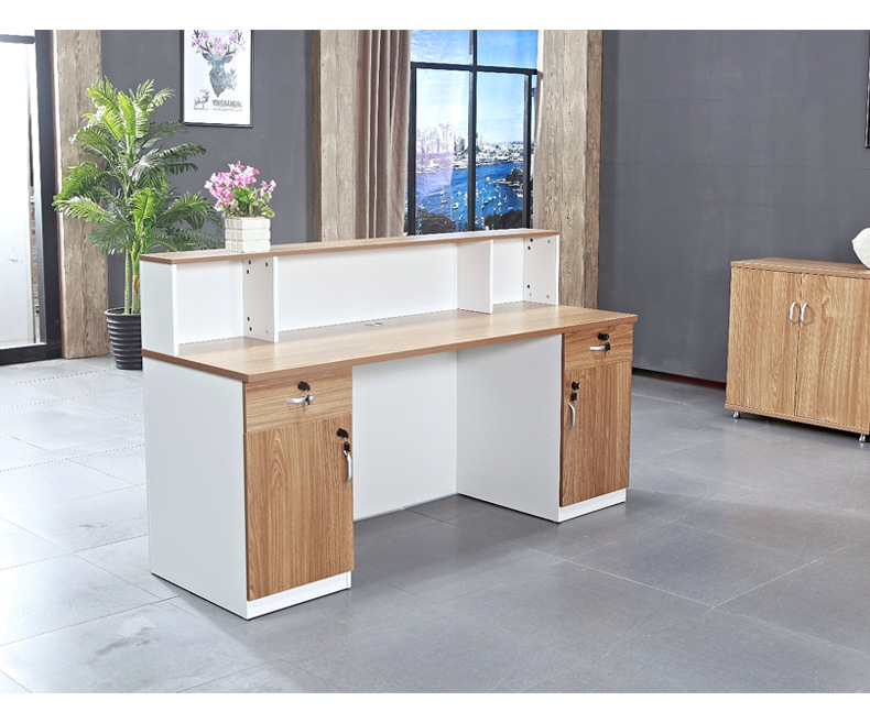 板式前台公司办公接待台简约现代迎宾收银台服务咨询台dyp1801