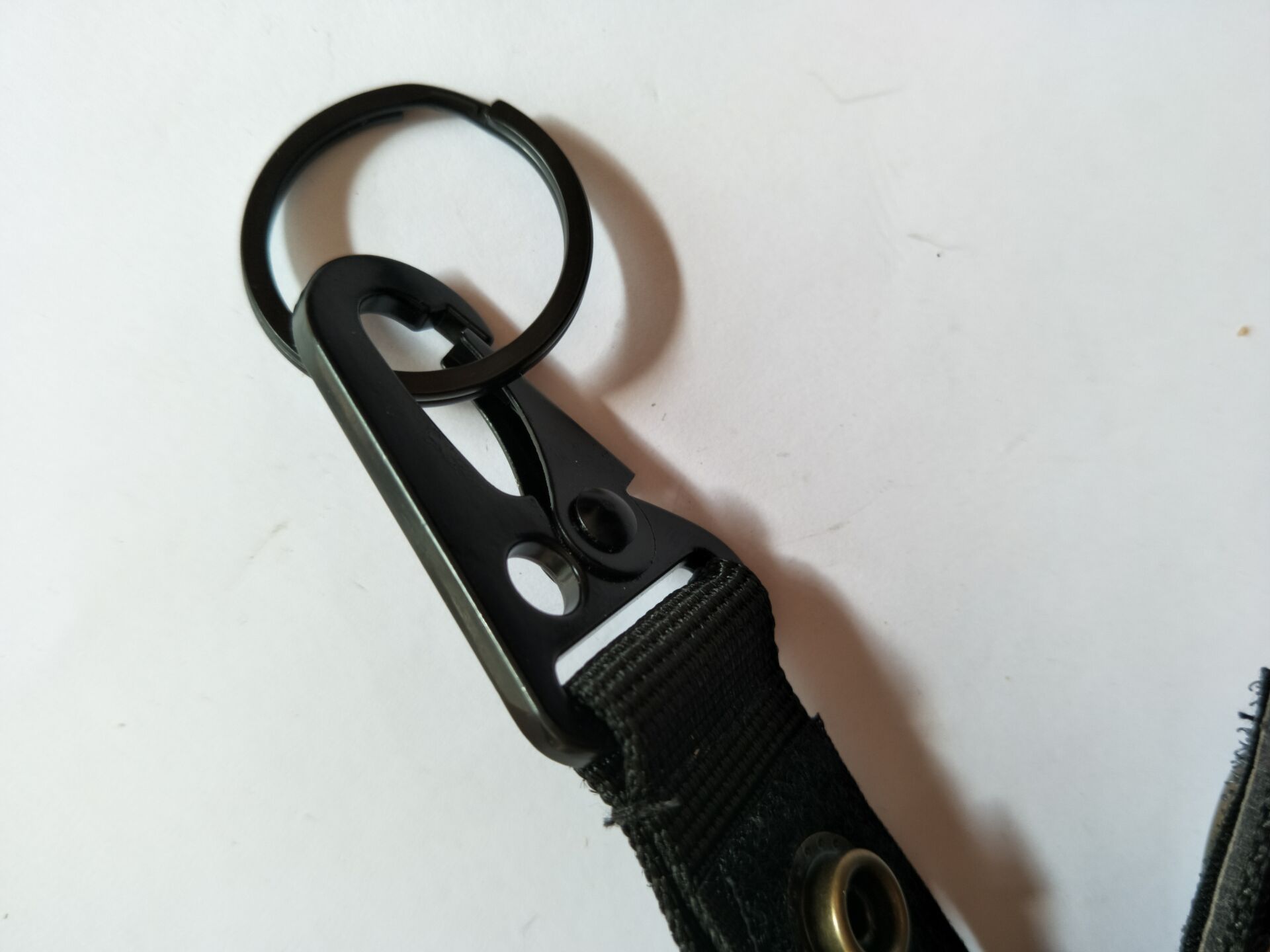 厂家户外战术鹰嘴扣 快挂登山扣尼龙织带腰带挂扣 背包挂钩钥匙圈