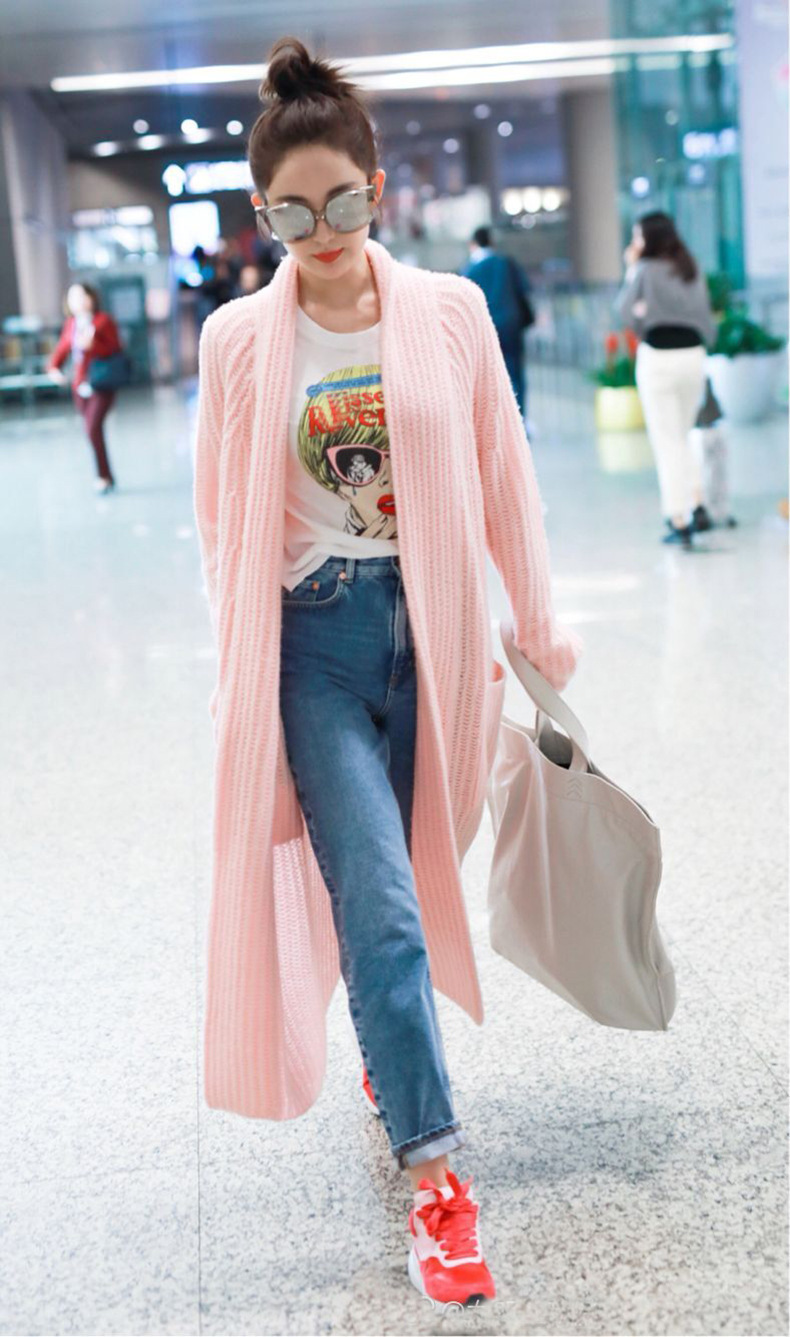 2018年夏季新款明星古力娜扎同款白色印花短袖t恤女学生ins运动风