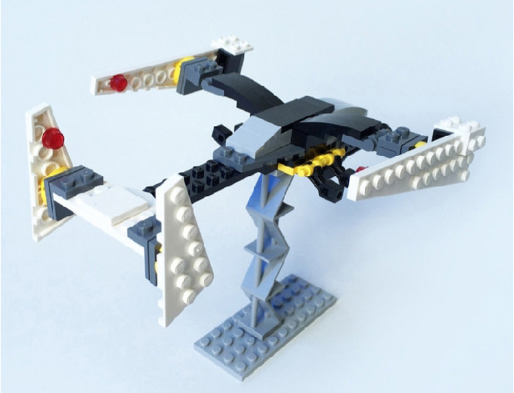 古迪9306警察皮卡益车智组装拼装塑料兼容乐高积木城市组儿童玩具