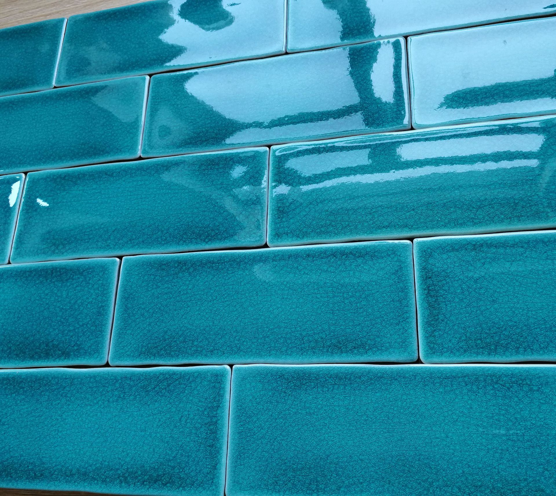 窑变冰裂纹手工砖 不规则边手工砖 瓷砖卫生间 高档定制瓷砖