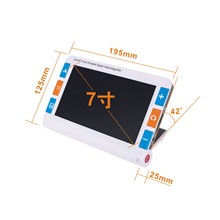 7寸助视器便携手持式电子放大镜支架式电子助视器方便手写