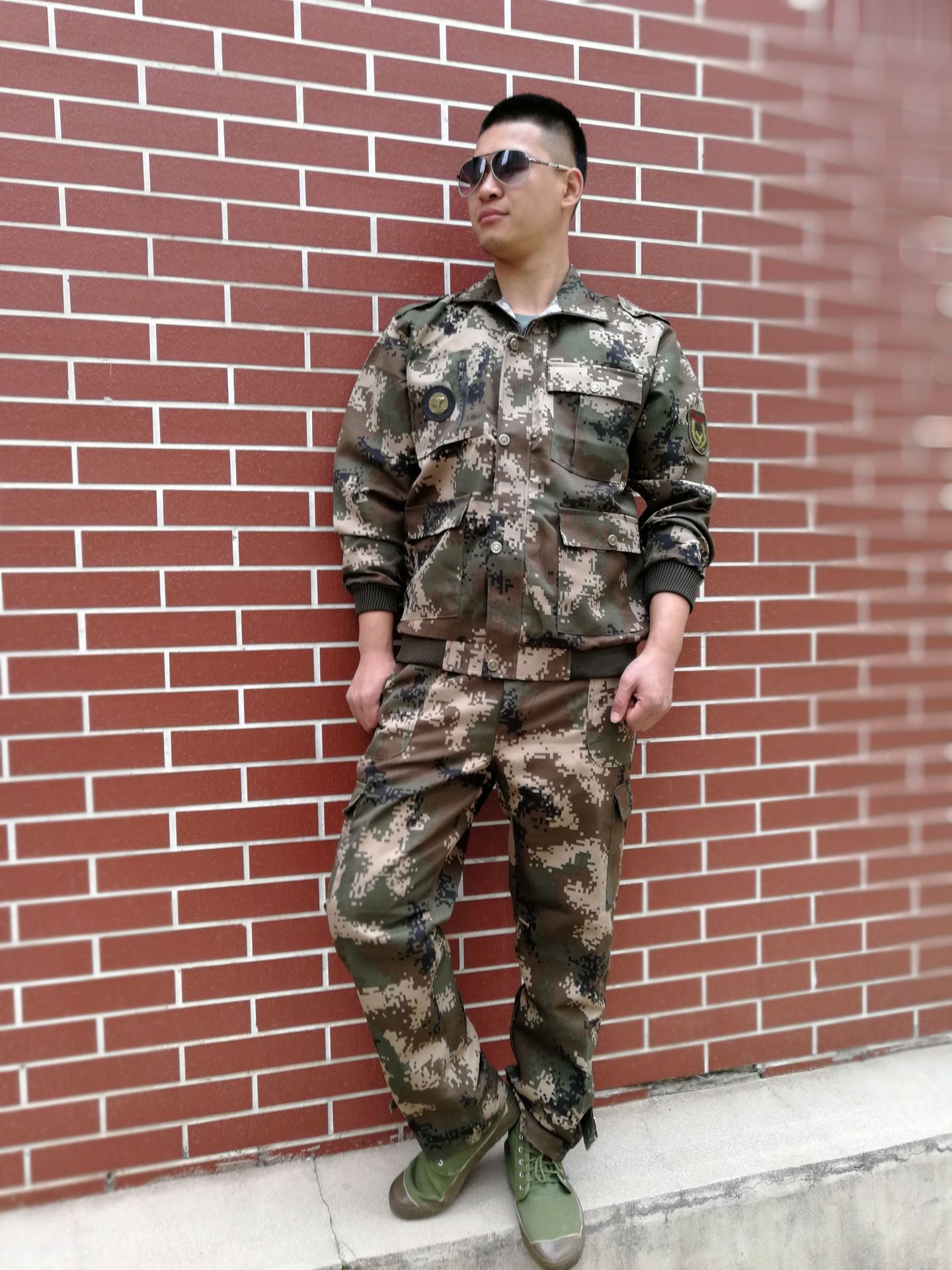 户外新款09武迷军迷迷彩服套装丛林作训军训服耐磨工装劳保工作服