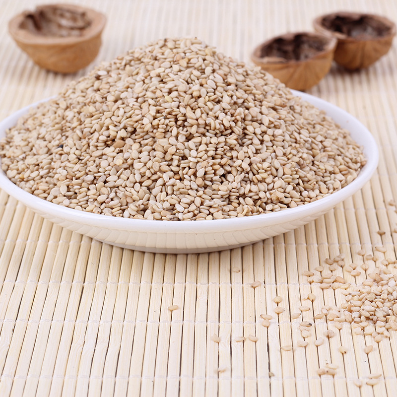 21年色选白芝麻 黄芝麻 干净无沙食品用大量批发
