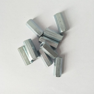 国标生产 镀锌接头母m10 六角六方接头螺母 丝杠专用对接螺帽