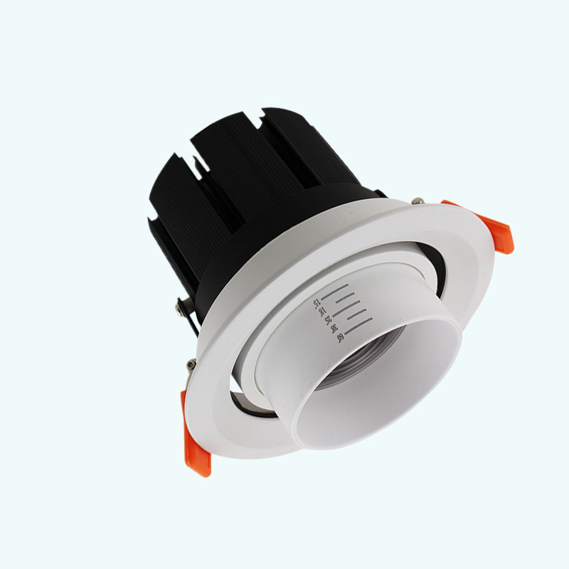 cob可调焦天花灯led射灯30w20w科瑞芯片客厅会所酒店大厅厂家直销