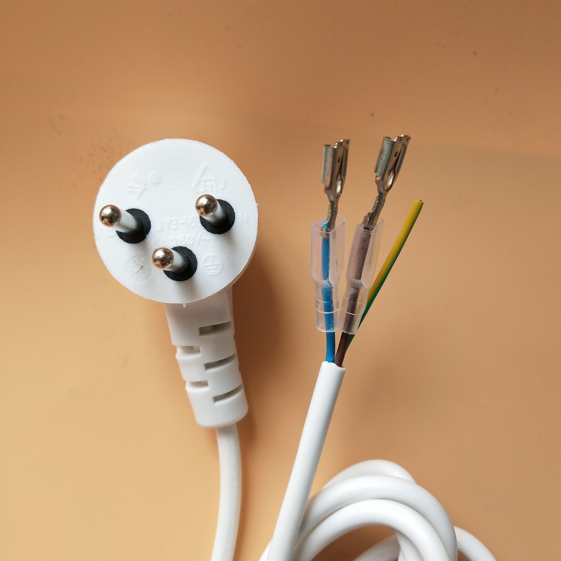 厂家供应以色列电源线 以色列电源线插头 环保电源插头以色列对插