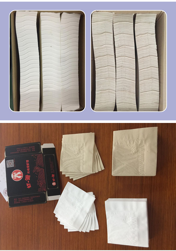 厂家直供荷包散纸盒装散纸抽纸方巾散纸钱夹散装纸印刷方巾纸logo
