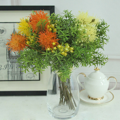 家居装饰花_2018 仿真花艺 迷迭香葱球 家居装饰花 摆放瓶花 - 阿里巴