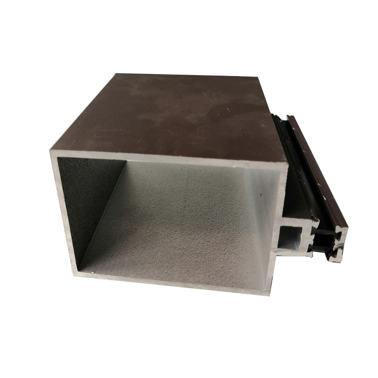 信元断桥隔热玻璃幕墙铝合金型材 普通幕墙型材