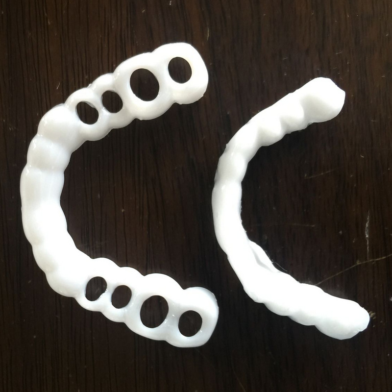 批发供应snapon smile新款仿真牙套 环保材质假牙 美白假牙套