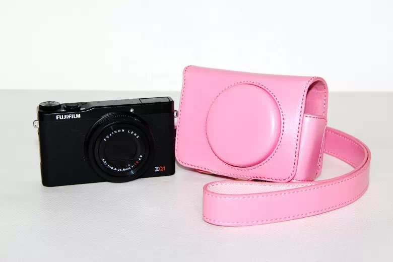 富士xq1相机包 fujifilm xq2微单元格相机皮套 摄影包