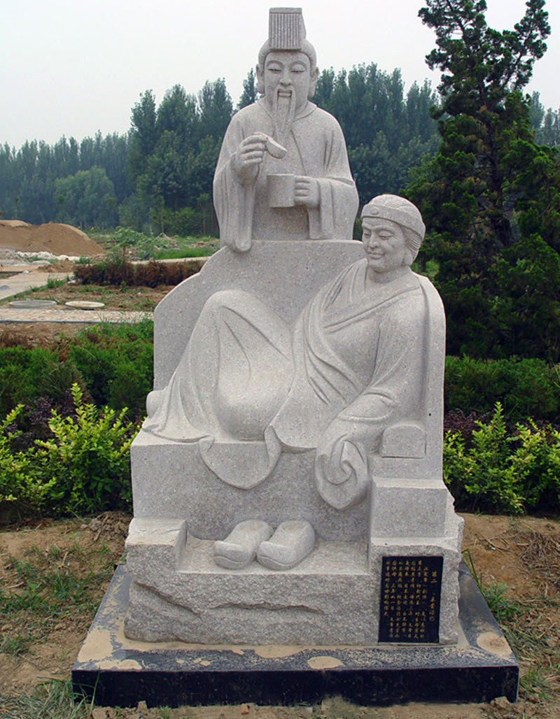 传统文化 石雕二十四孝 定制古代花岗岩24孝人物雕塑 frws-938