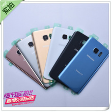 适用三星S7手机电池后盖 S7edge玻璃电池盖 G9300 9350后屏带镜框