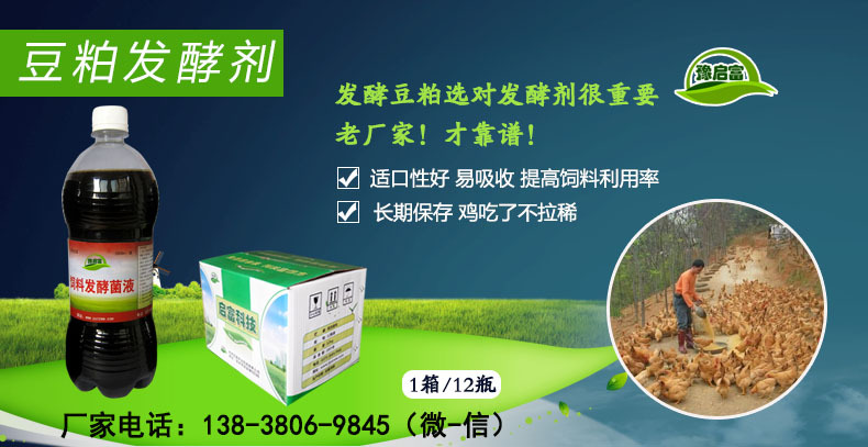养鸡豆粕发酵剂