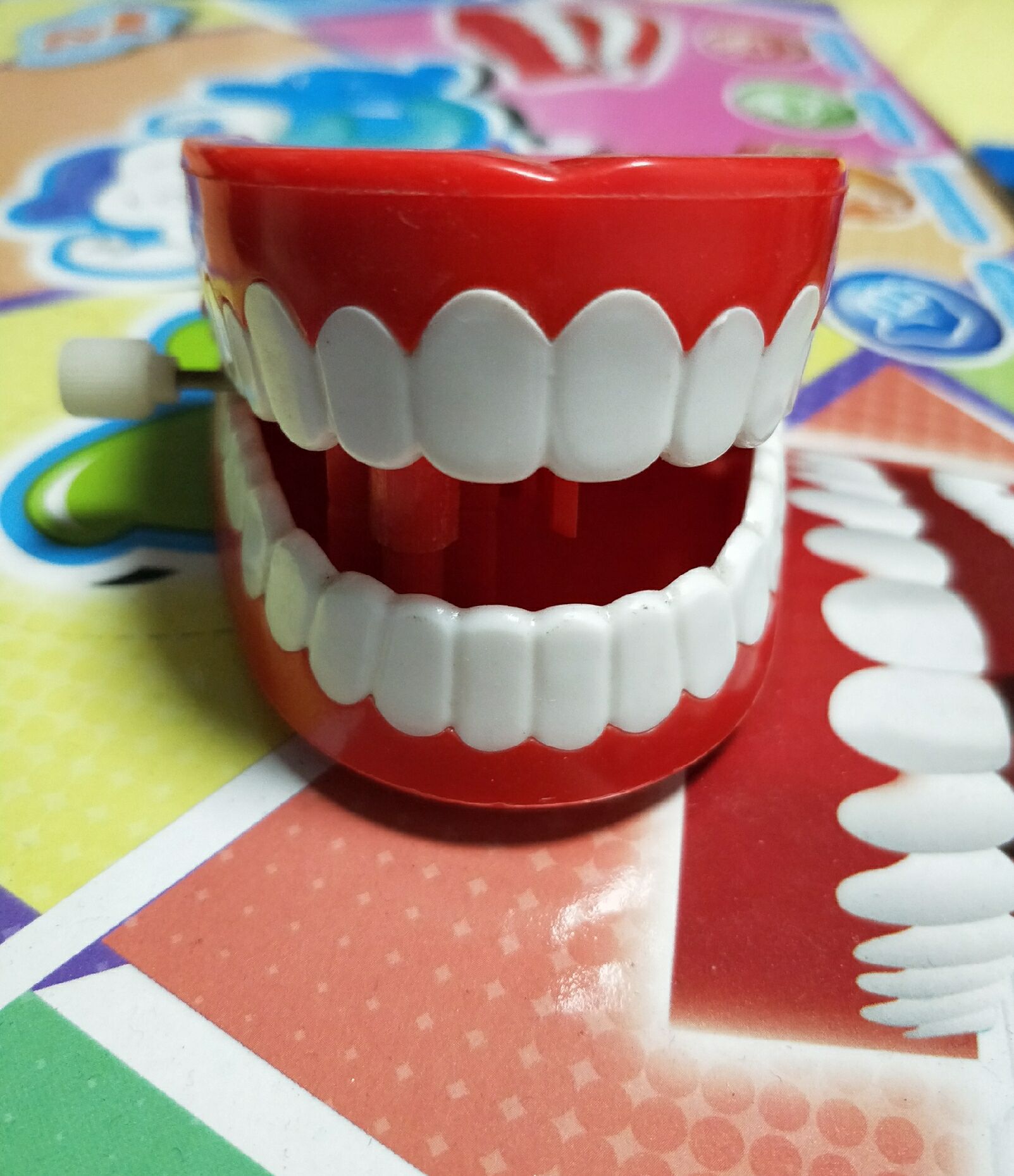 上链张嘴牙齿 发条张嘴牙齿 上链张牙嘴巴 发条张牙嘴巴