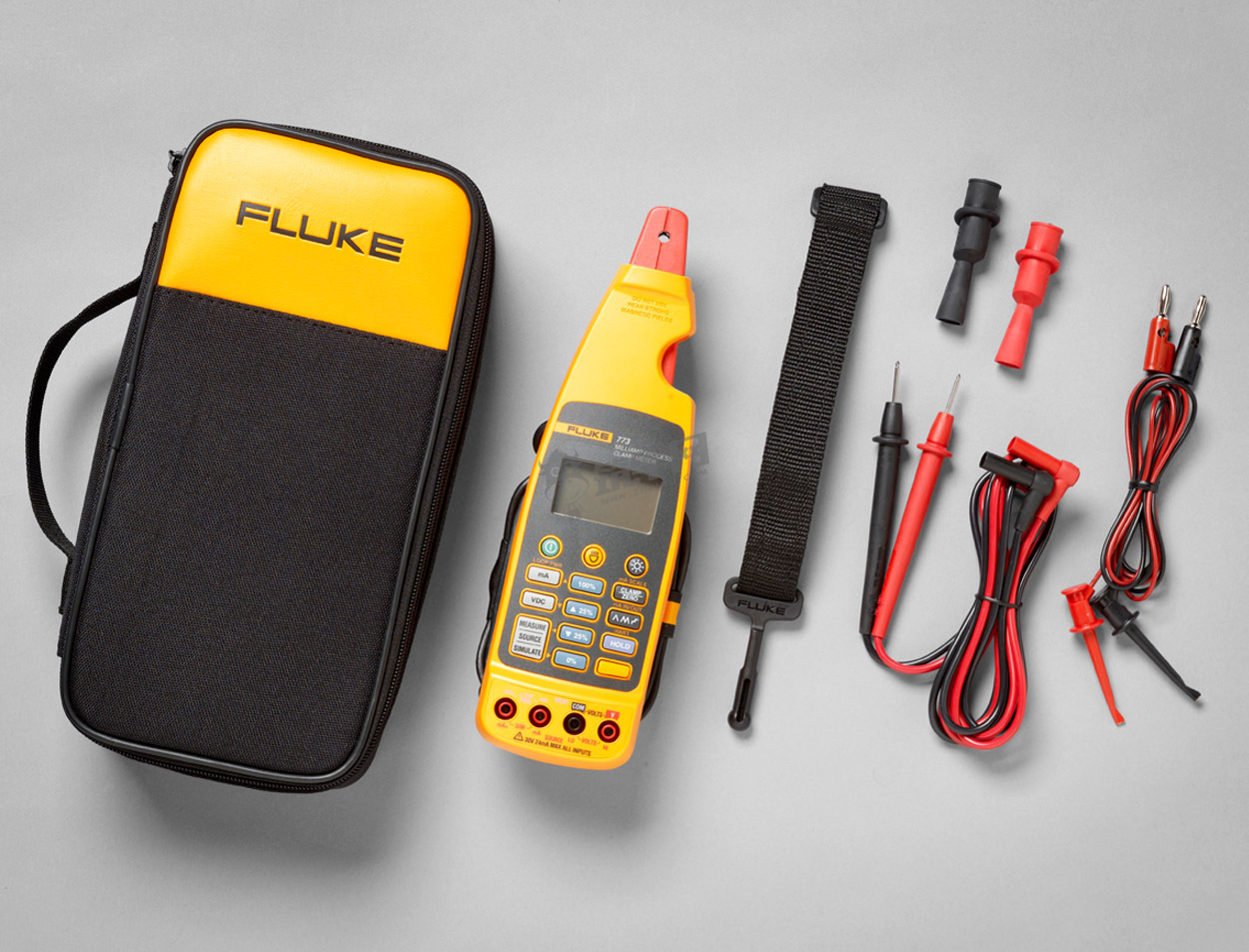 福禄克钳型万用表 回路校准仪器fluke钳形数字电流表f771/772/773