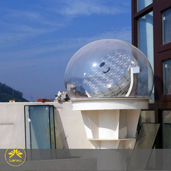 蓝煦阳光导入照明地下室阳光导入光导纤维照明