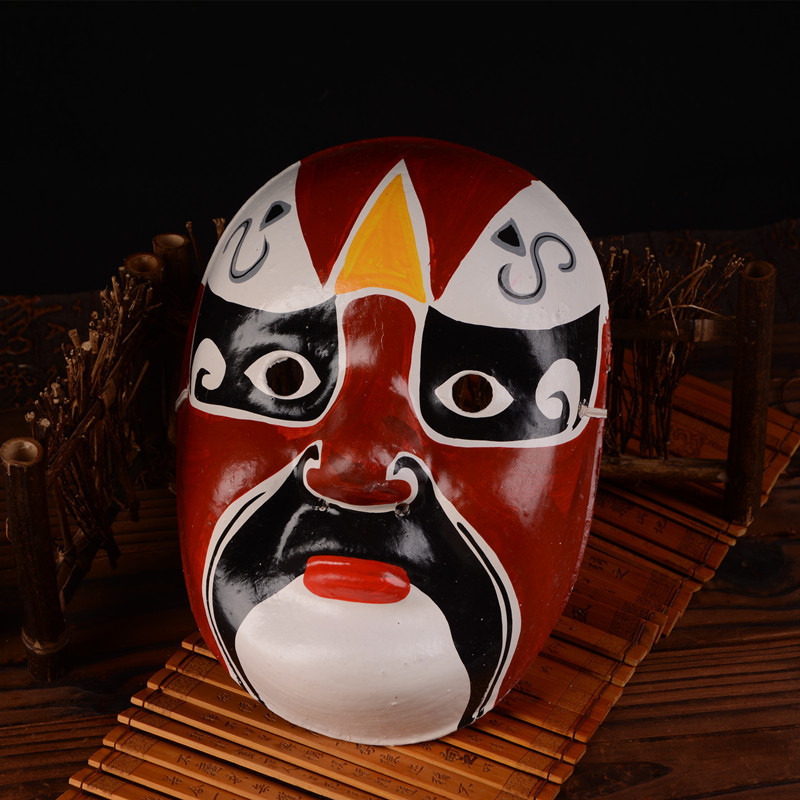 京剧脸谱面具京剧脸谱变脸道具面具表演装扮全脸面具