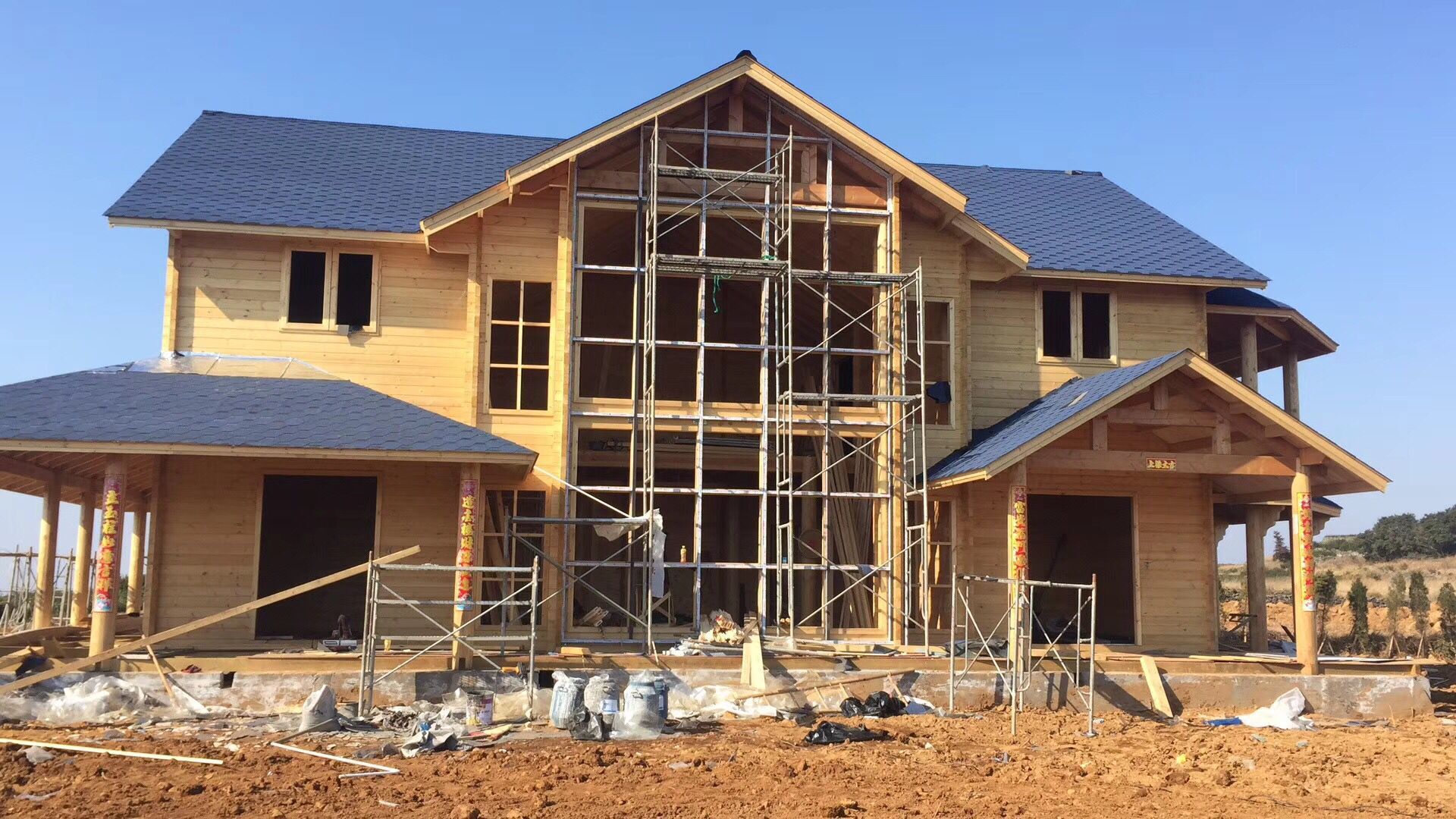 厂家供应 合成材木厂家 别墅屋顶隔热瓦 塑料复合瓦建材 仿