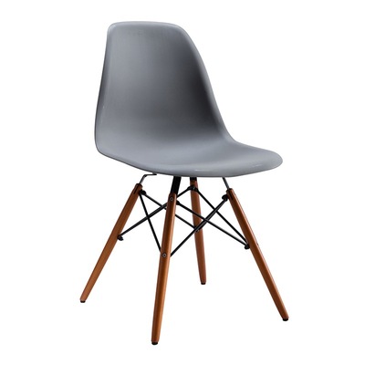 伊姆斯椅子 家用餐椅凳子 塑料休闲电脑椅 时尚简约现代椅展会椅