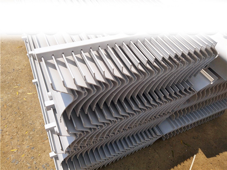 喷淋脱硫塔pp捕沫挡水旋折流板收水器frp玻璃钢除雾器液气分离器