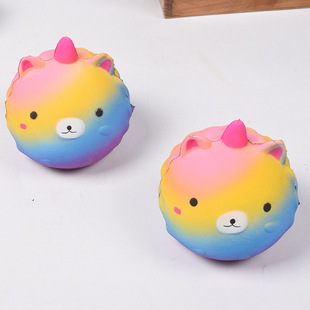 创意卡通仿真慢回弹解压玩具 软体手工小动物玩具弹力模型解压