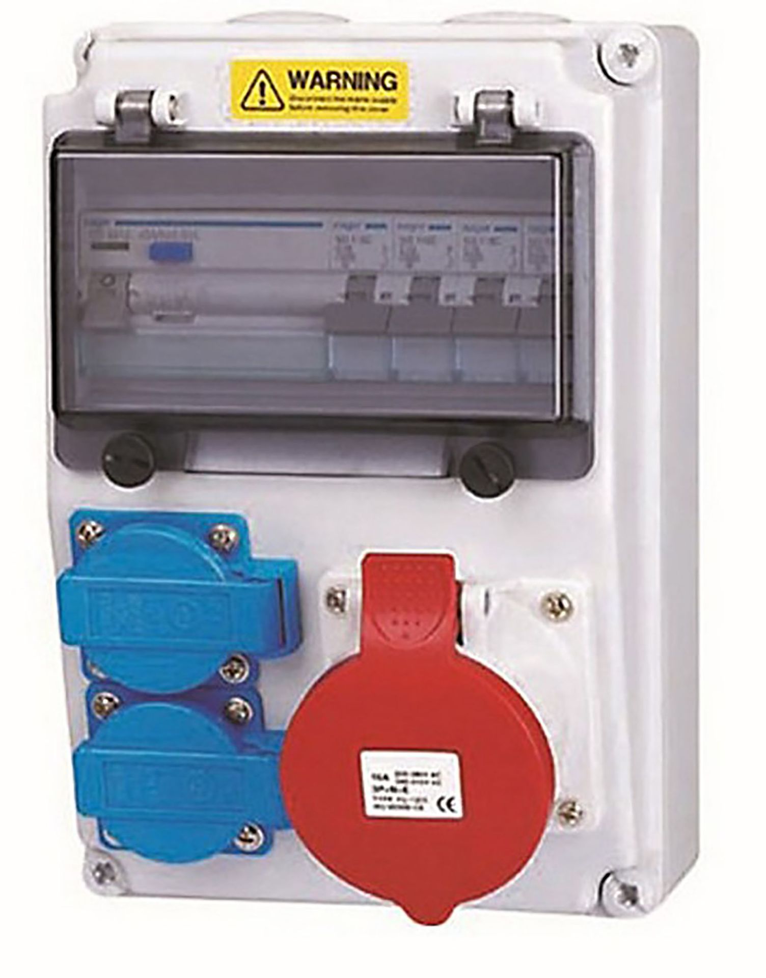 供应工业开关检修插座箱 户外防水电源配电箱 汽车充电插座电源箱