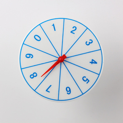 教学仪器_20524数字转盘教学转盘转盘教学仪器实验小学数学数字 - 阿