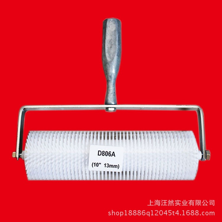 自流平水泥消泡滚筒自流平油漆消泡滚筒滚筒刷10寸齿高13mm消