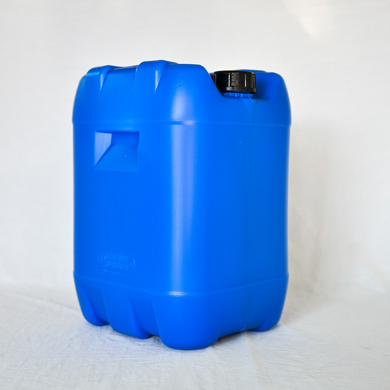 方桶 卧式方形25kg全新耐摔密封包装带盖油桶 25l塑料化工堆码桶