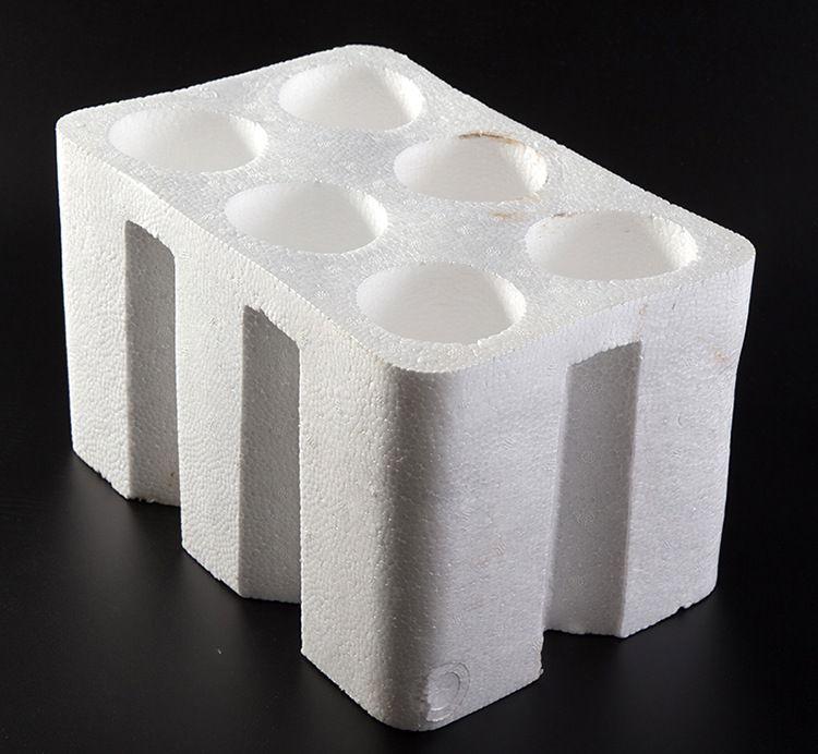 厂家直供泡沫盒 定做酒类快递包装防震保温盒 六支红酒泡沫盒