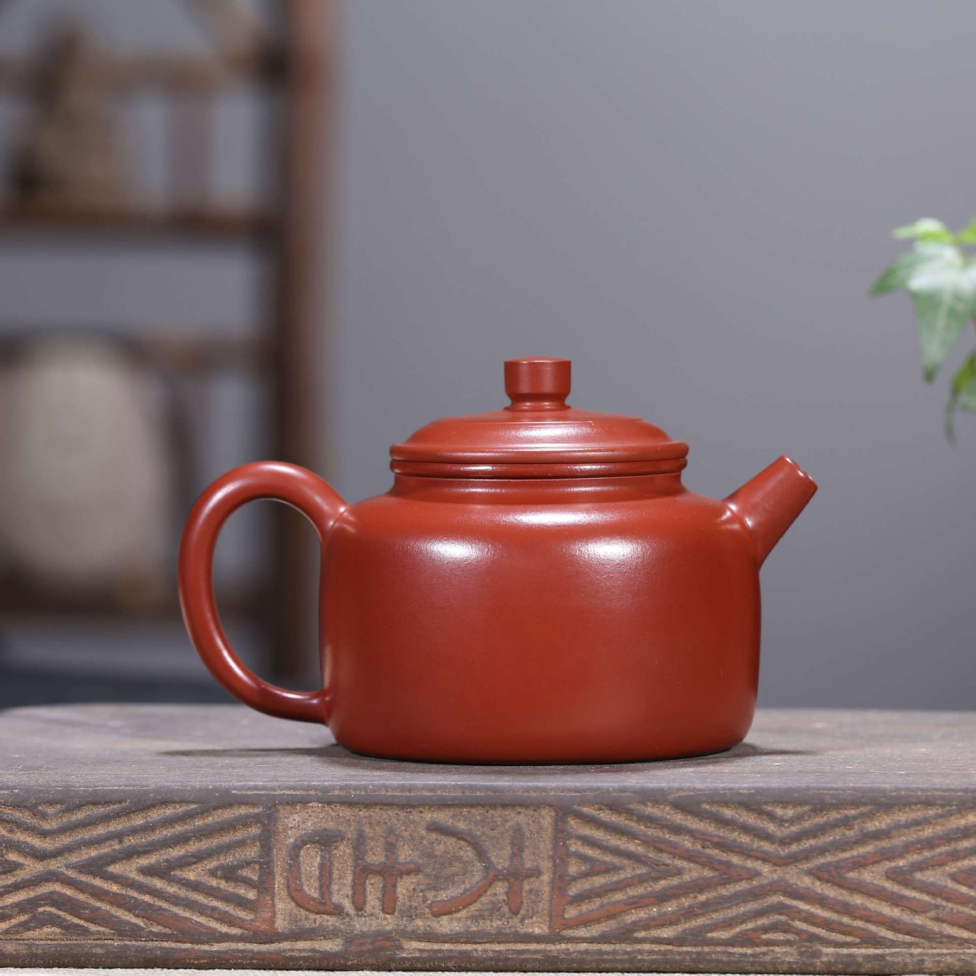 宜兴原矿紫砂壶全手工大红袍德钟茶壶定制厂家直销定制 代理 代发