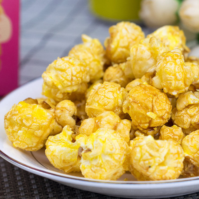 优之佳品盒装爆米花 休闲聚会零食膨化食品奶油焦糖味60克