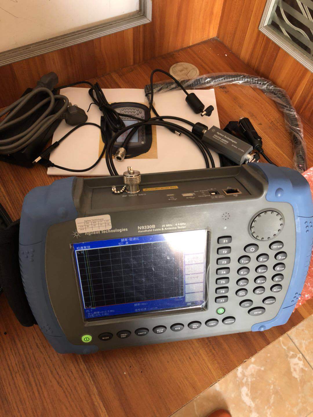 出售agilent/安捷伦n9330b 25m~3ghz 天馈线/驻波比测试仪