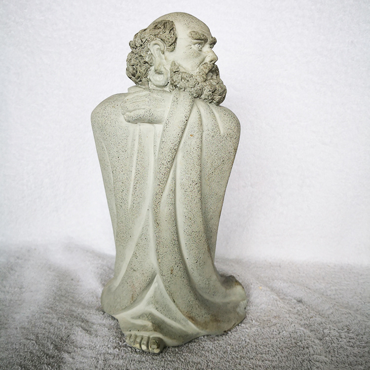 水泥摆件水泥工艺品纯手工工艺品清水混泥土摆件树脂工艺品摆件