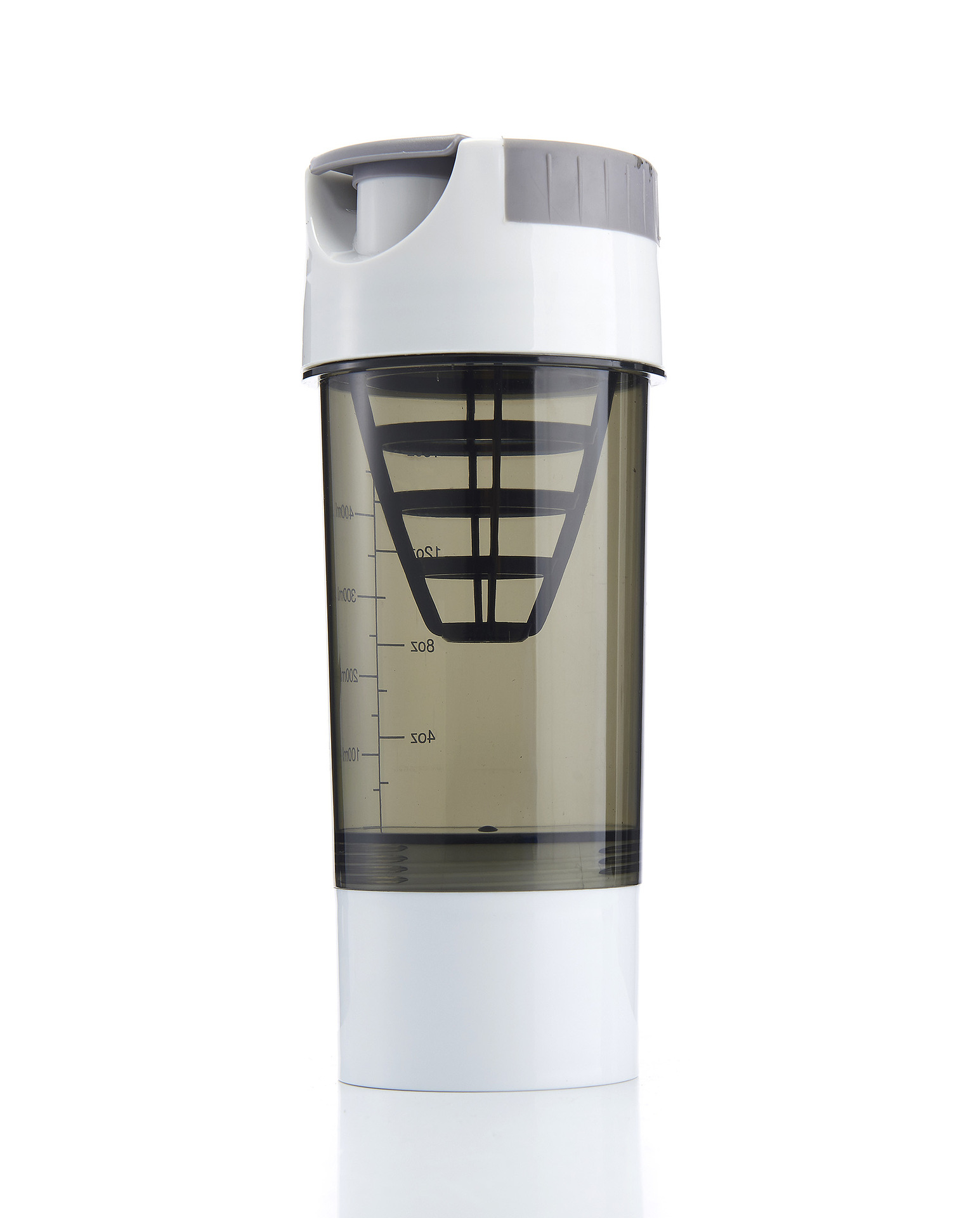 运动水杯 塑料搅拌奶昔摇摇杯 双层多功能健身蛋白粉摇摇杯 定制