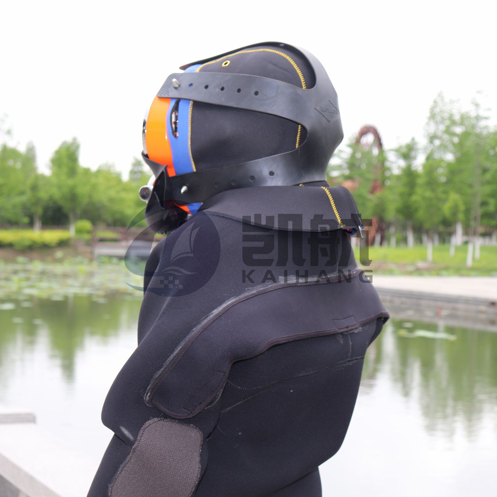mz300潜水头盔 市政潜水排污工程装备 深潜打捞面罩 重潜工程头盔