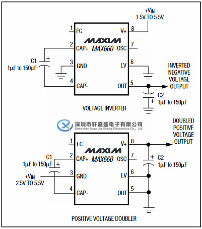5v100ma maxim dip-8 pmic-稳压器