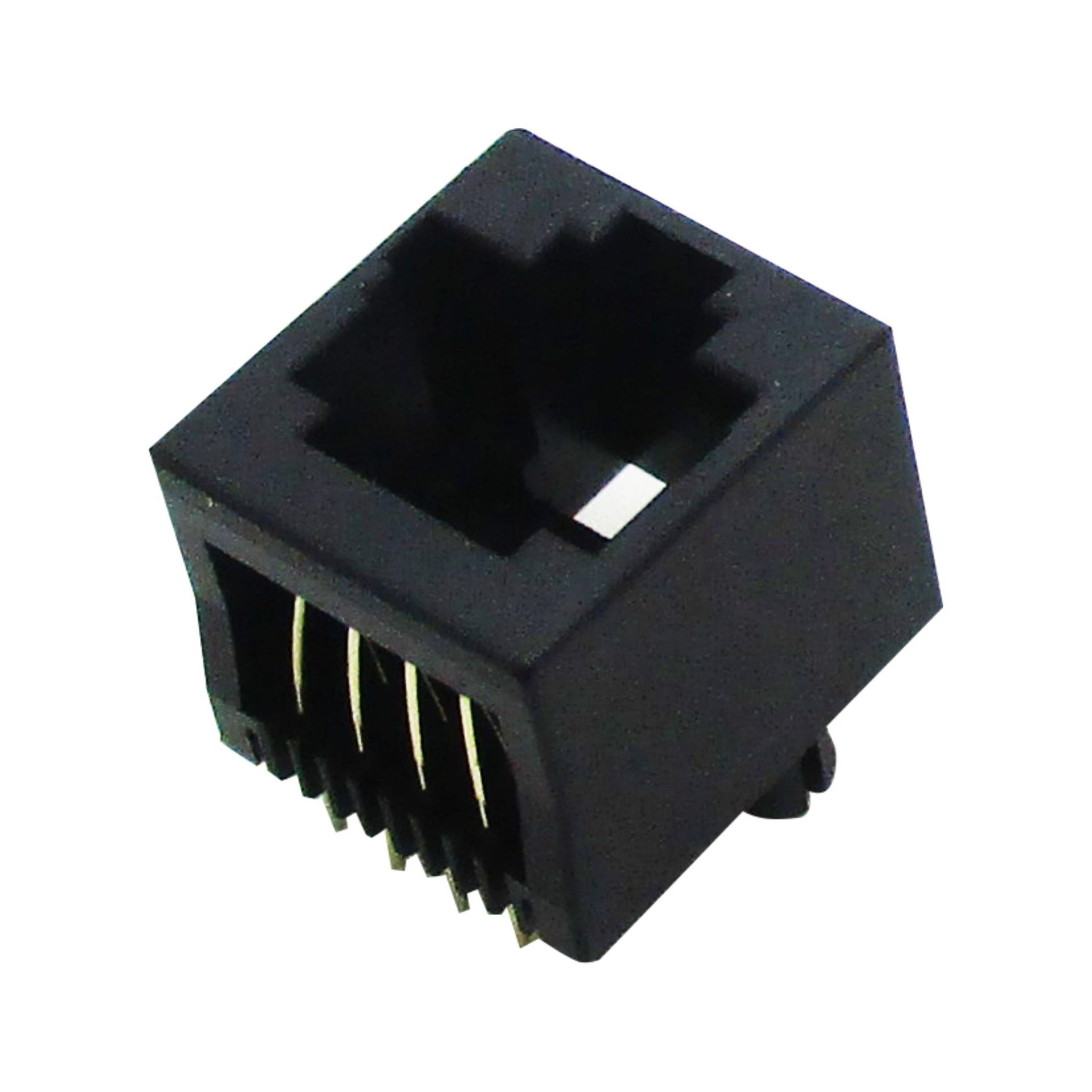 rj45金地洋 52a1x1 连接器 网口插口 水晶头接口插座 厂家直销